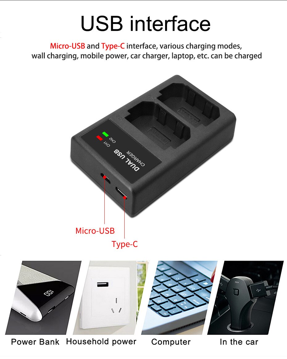Voor Sony Batterij 7.2V 2280Mah NPFZ100 Np FZ100 Batterij + Lcd Dual Usb Oplader Voor NP-FZ100 Camera Batterij a9 A7R Iii A7 Iii A6600