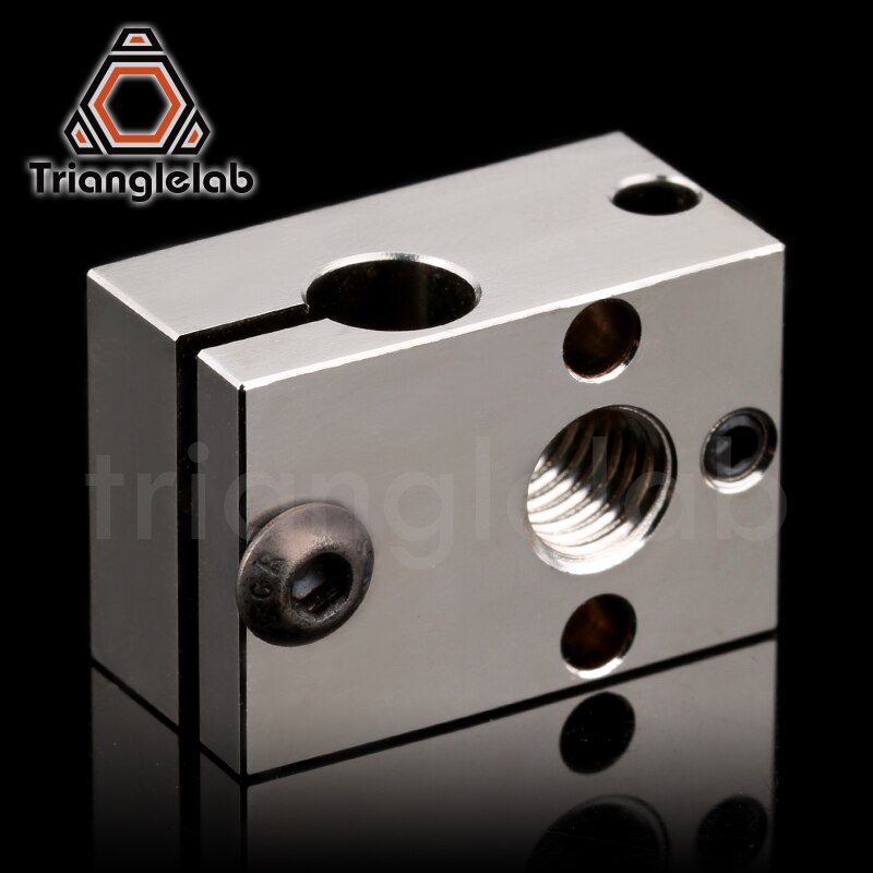 trianglelab Dragon Heat Block for Dragon Hotend High temperature heating block repair parts compatible with V6 HOTEND