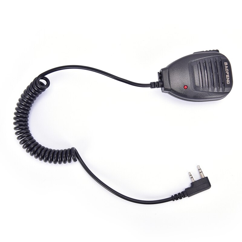 2 Manier H21 Speaker Microfoon Speaker Voor Baofeng 888 S 5R 5RA UV82 8D 5RE Mic Headset Radio Interphone