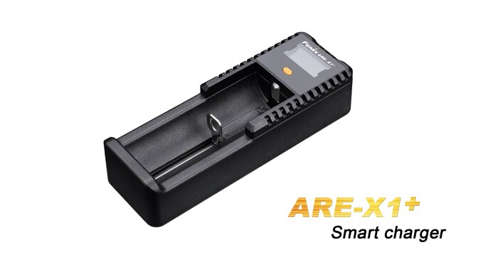 Fenix ARE-X1 + Slimme Lcd-scherm Ion USB Intelligente Acculader voor 18650 26650 AA AAA