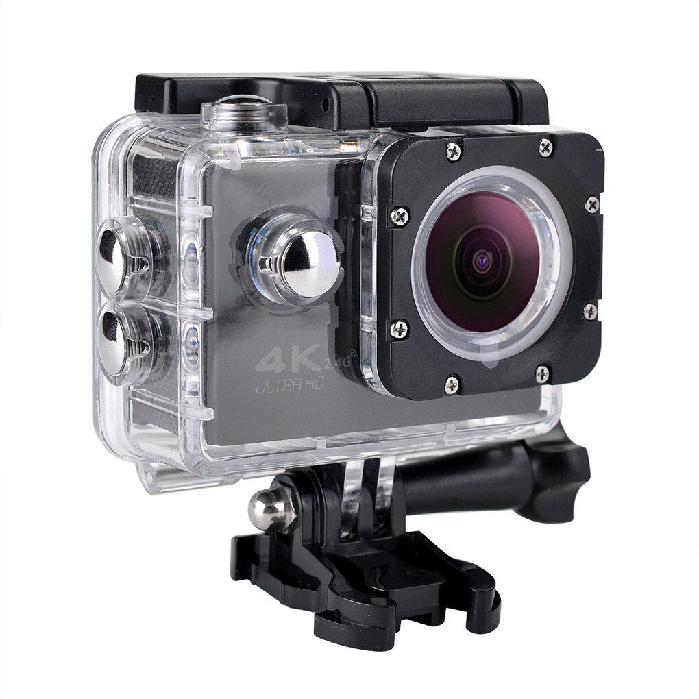 4K Outdoor Sports Action Camera 1080P WIFI 30m Waterproof 170 Degree Wide-Angle Lens 12MP/5MP Extreme Sports DV Cam Camcorder: NO.3 / US plug