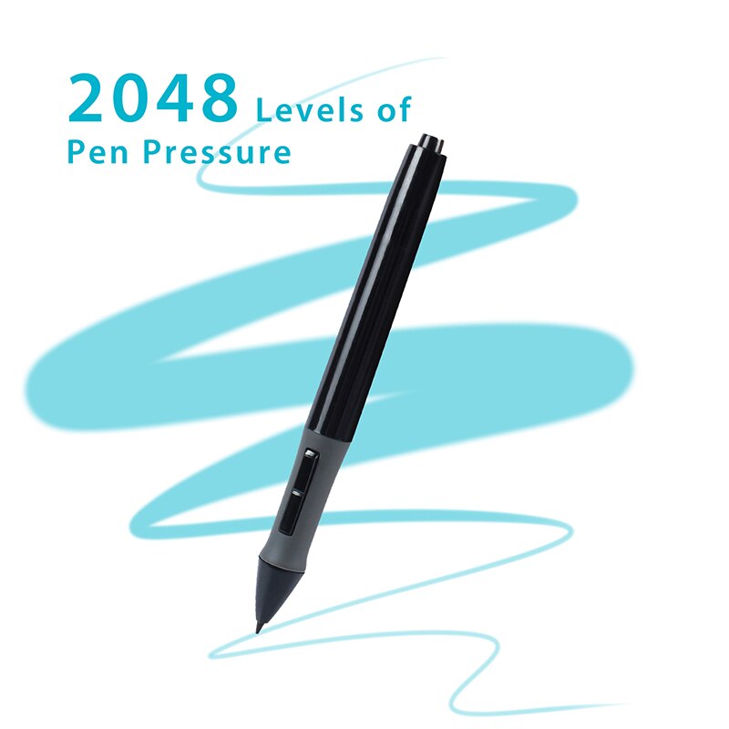 Huion PEN68 Voor Grafische Tablets Digitale Tekening Pen Touch Screen Stylus Batterij Pen Zwart-P68