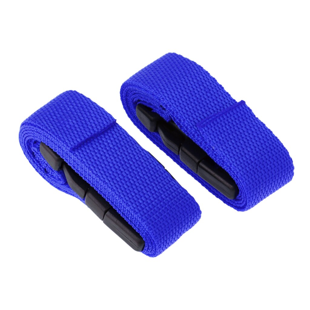 2 pièces bagages valise emballage sangle ceinture réglable libération rapide boucle 39.4x1 pouce