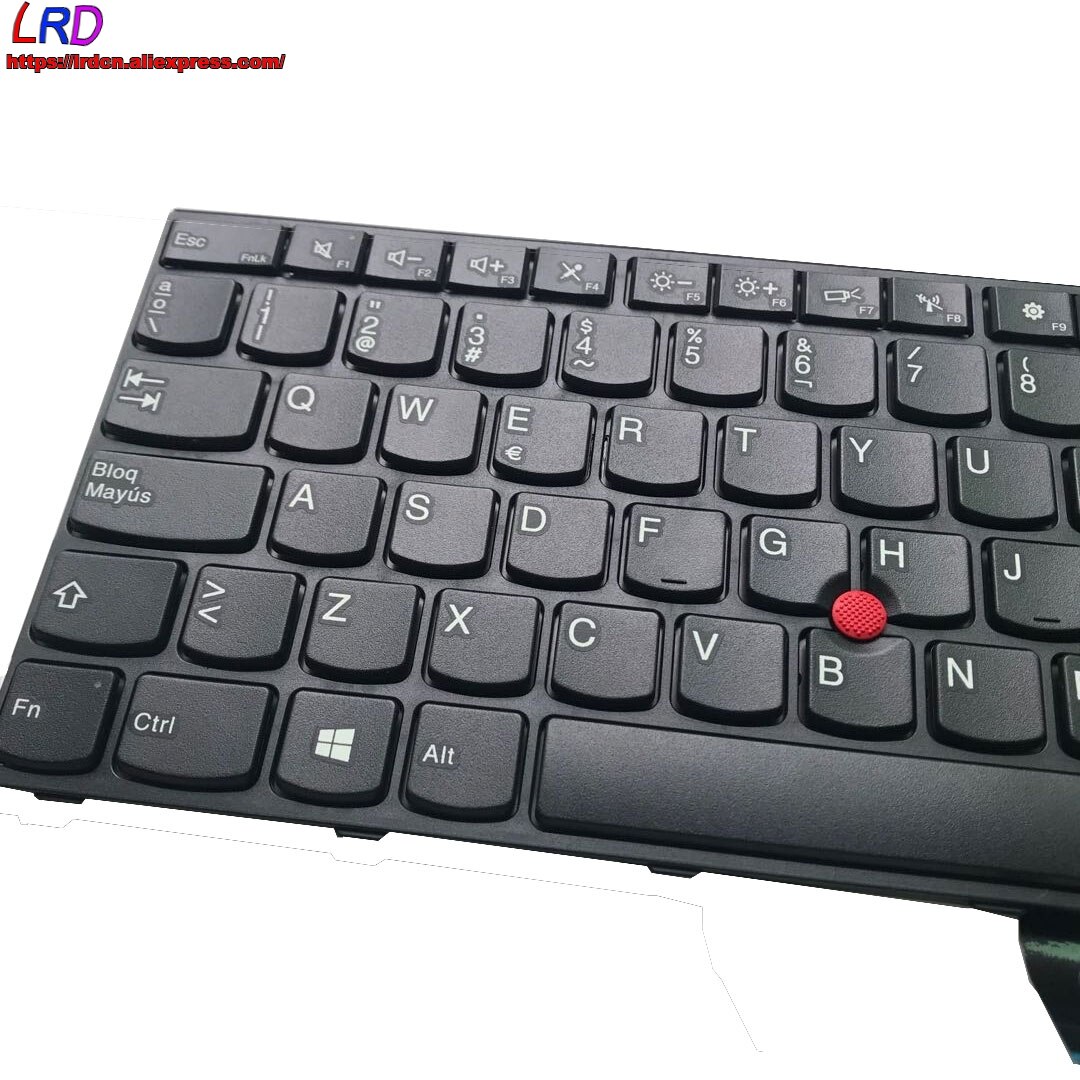 Clavier espagnol Latin ES pour ordinateur portable Lenovo Thinkpad E550 E555 E560 E565,