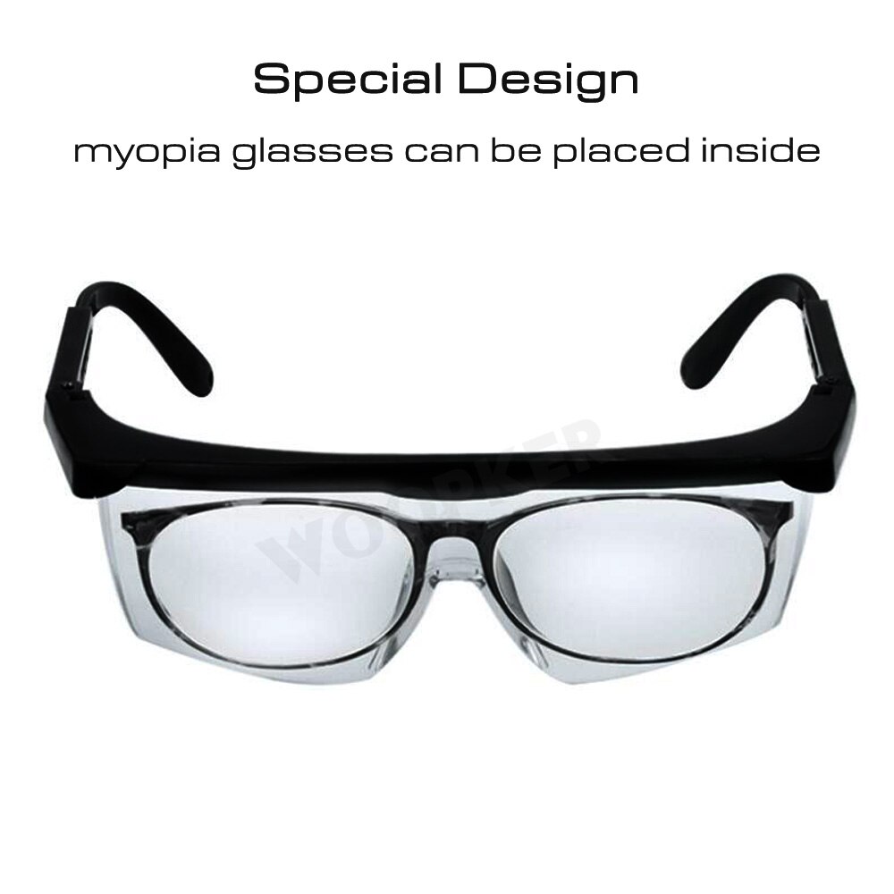 Safety Goggles Eye Protection Anti fog Clear Protective Glasses Health Care for Family Work Outdoor