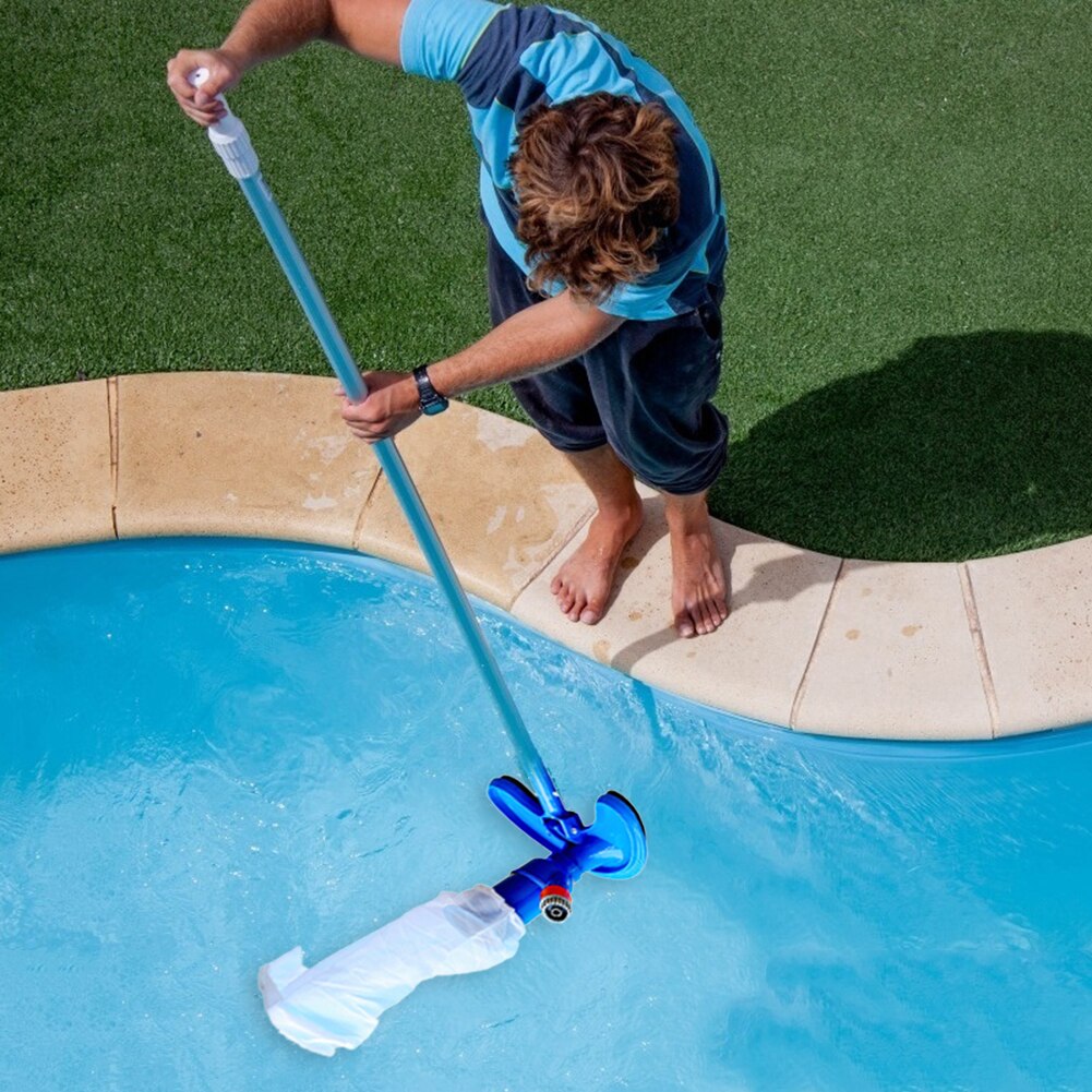 Swimming Pool Vacuum Cleaner Pool Cleaner Portable Swimming Pond Fountain Vacuum Cleaning Brush Cleaning Tool EU Plug