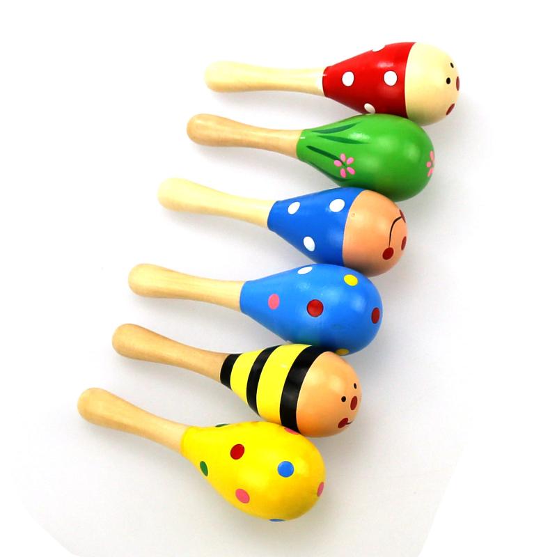 1Pcs Kinderen Kleine Zand Hamer Speelgoed Sissend Wanneer Schudden Kan Ontwikkelen En Verbeteren De Baby Iq willekeurig Patroon