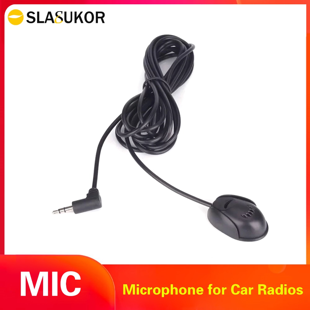 External Microphone Mic For Bluetooth Enabled Car Radios Units