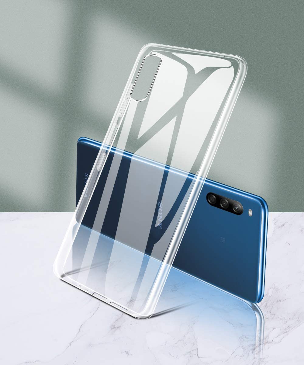 2-In-1 Gehard Glas + Case Voor Sony Xperia L4 L3 Silicone Case Cover Voor Sony Xperia 1 10 Plus Screen Protector