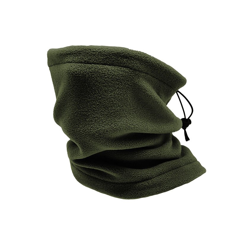 Bufanda de seda de hielo Simple Unisex para hombre y mujer, pañuelo de de Color sólido, cuello de redecilla, mascarilla facial para exteriores: army green