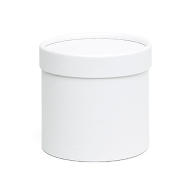 Box with Lids for Cardboard Flower Boxes Cylindrical Packaging Floral Paper Box Bucket Wedding Valentine’s Day