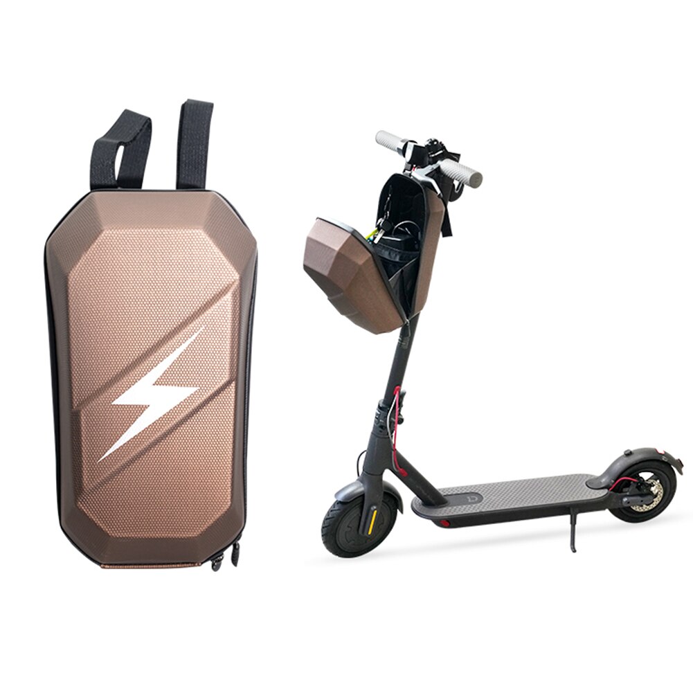 6L Electric Scooter Front Handlebar Hard Shell Bag EVA Rainproof Head Storage Hanging Package Organizer for M365 Kugoo M4