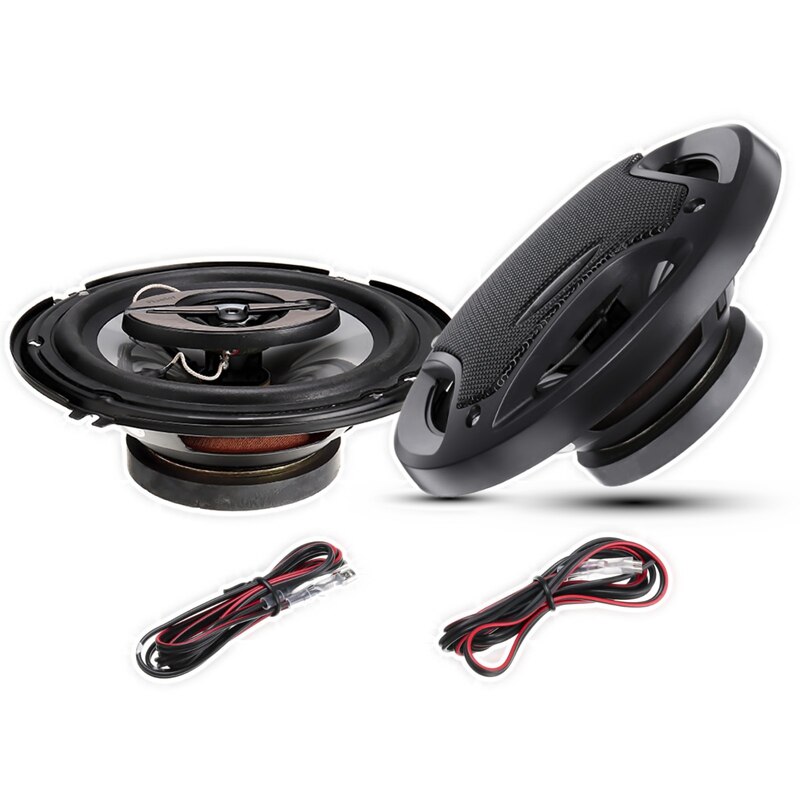 6.5 tommer bilhøjttaler bil subwoofer hifi koaksial højtaler bil bag/fordør o musik stereo koaksiale højttalere 3 vejs højttalere