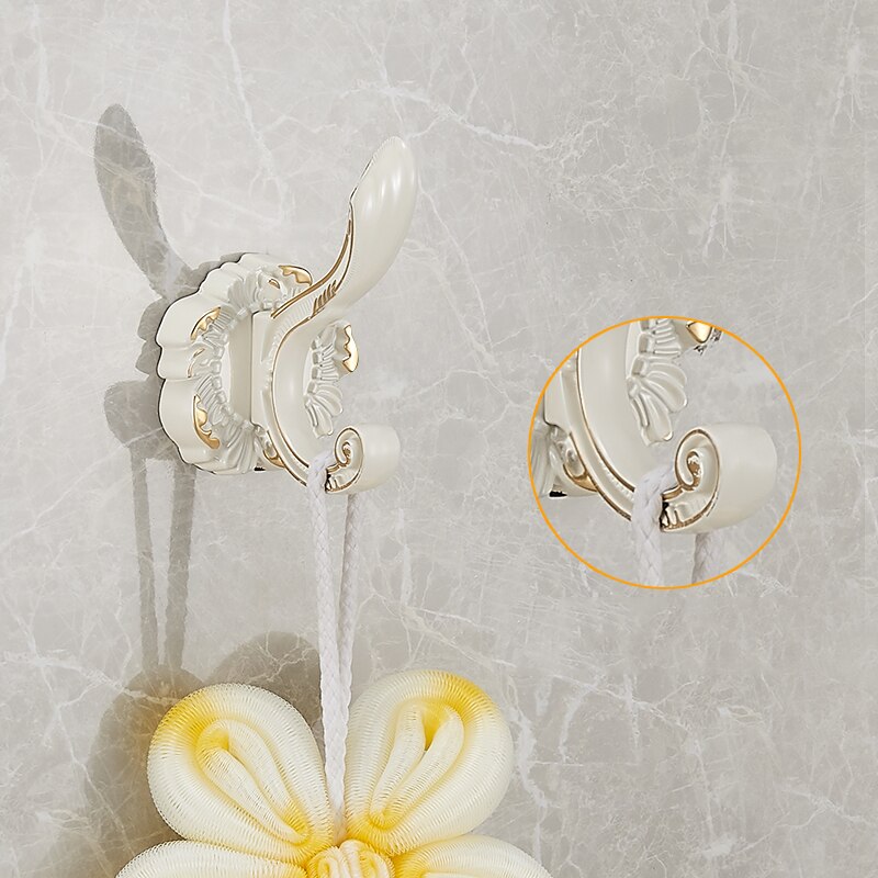 Europese Kleding Cap Enkele Haak Muur Opknoping Muur Schoen Kast Badkamer Keuken Muur Haken Enkele Hardware Metal Chrome Haak