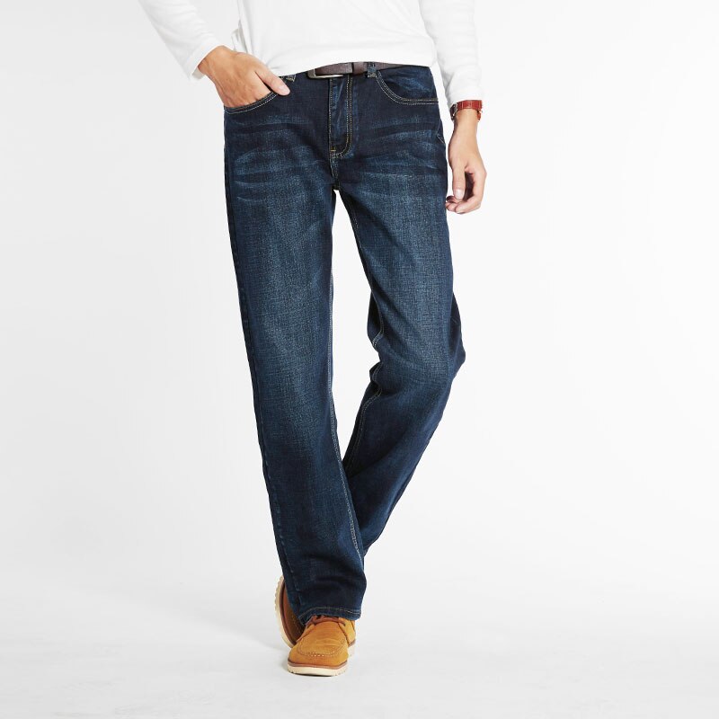 Overdimensjonerte jeans fete 300 pund ekstra store fete bukser store menn 160kg strekkbukser 6xl 7xl 8xl 60 stor størrelse pluss løs herre