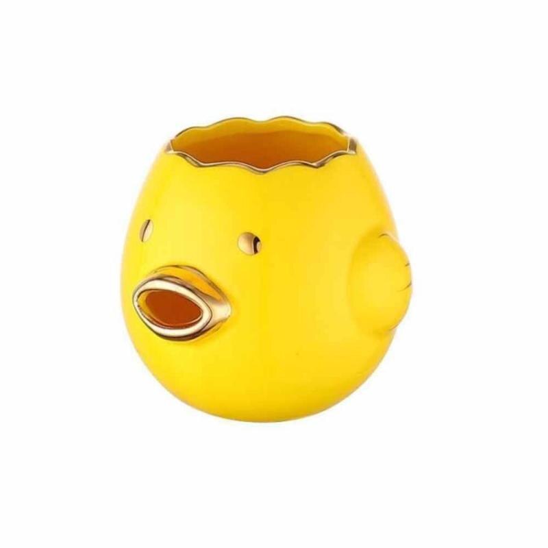 Egg White Separator Kitchen Cooking Tools Ceramic Cartoon Chick Egg Yolk Filtration Tools Easy Clean Kitchen Gadgets: 06