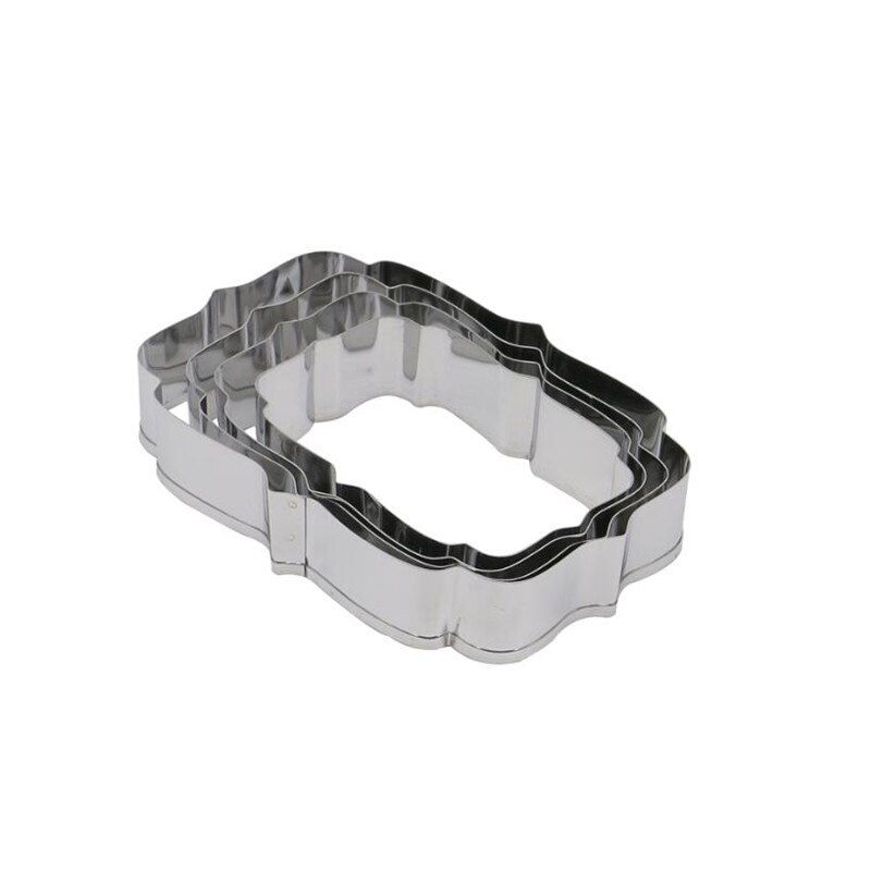 ISTOVO 16 Stuks Rvs Mousse Ringen Ronde Biscuit Cutter