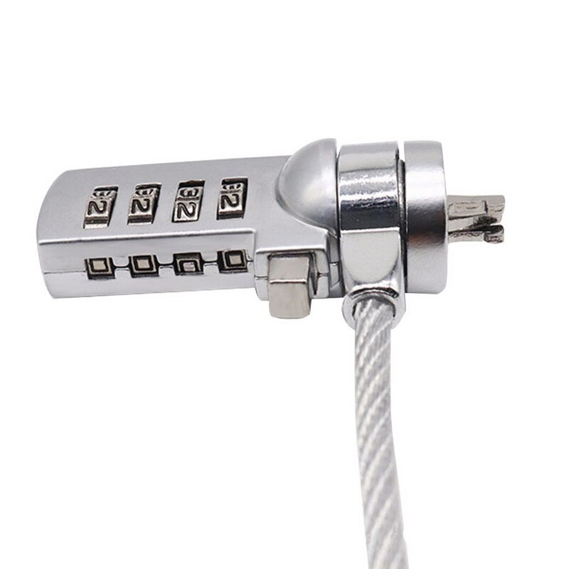 Notebook Laptop Combinatie Lock Beveiliging Anti-diefstal Kabel Voor Desktops Laptops En Projectoren Wachtwoord Computer