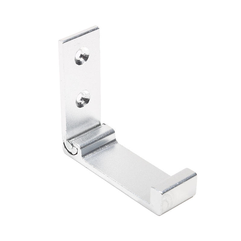1 pz gancio da parete pieghevole in acciaio inox nascosto accappatoio asciugamano appendiabiti salva spazio per cucina bagno porta appendiabiti: Luce Verde