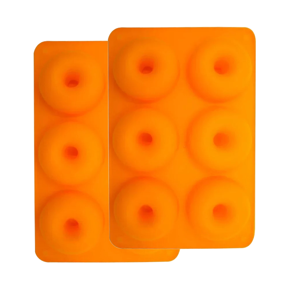 6 Holes Silicone Donut Mold Bagel Pan Non Stick Baking Heat Resistance Mini Cupcake Mould Doughnut Maker Pan Baking Tool