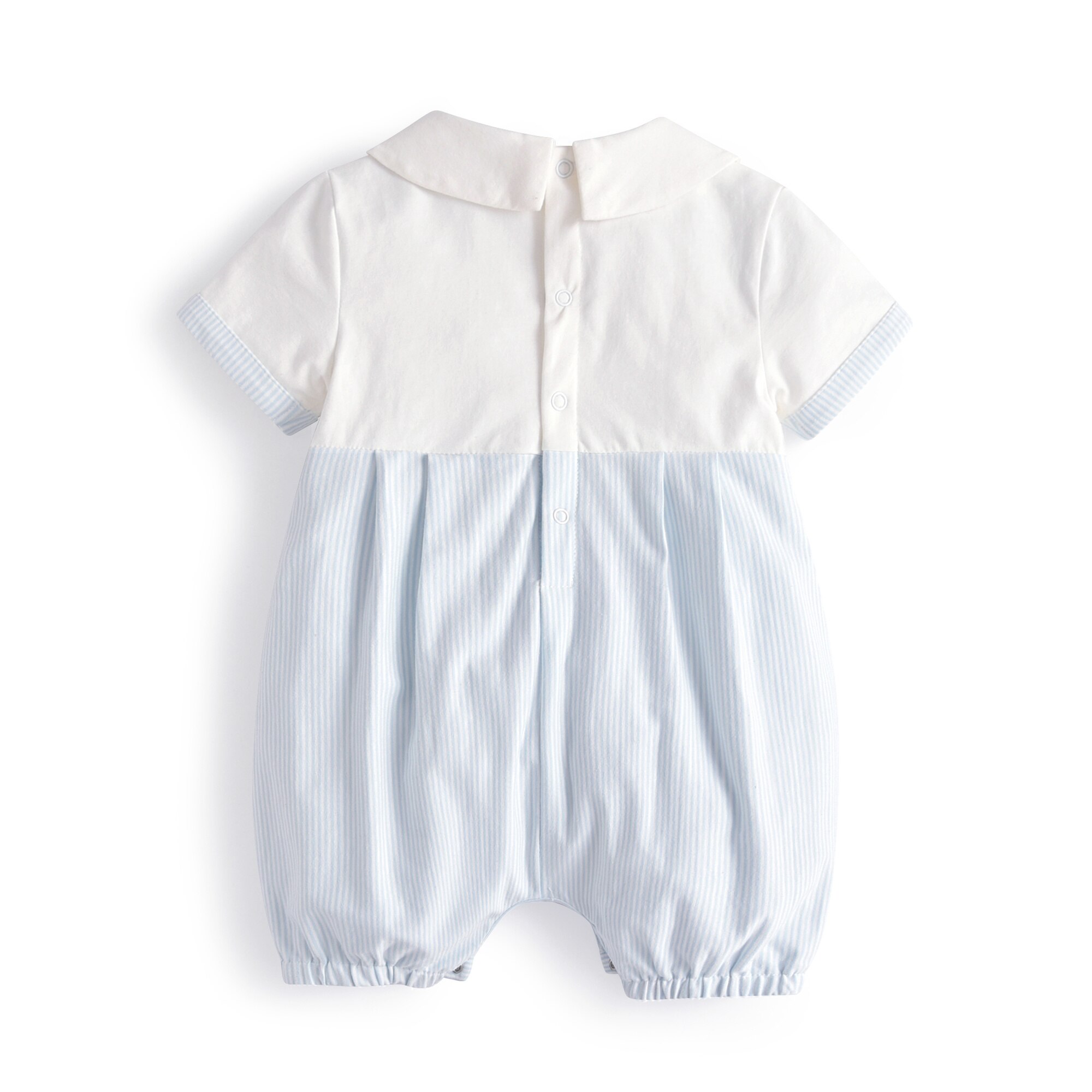 Nyfødt baby dreng bodysuits sommer spansk babytøj drenge 1st fødselsdagsfest jumpsuit spædbørn rompers småbørn dåbstøj
