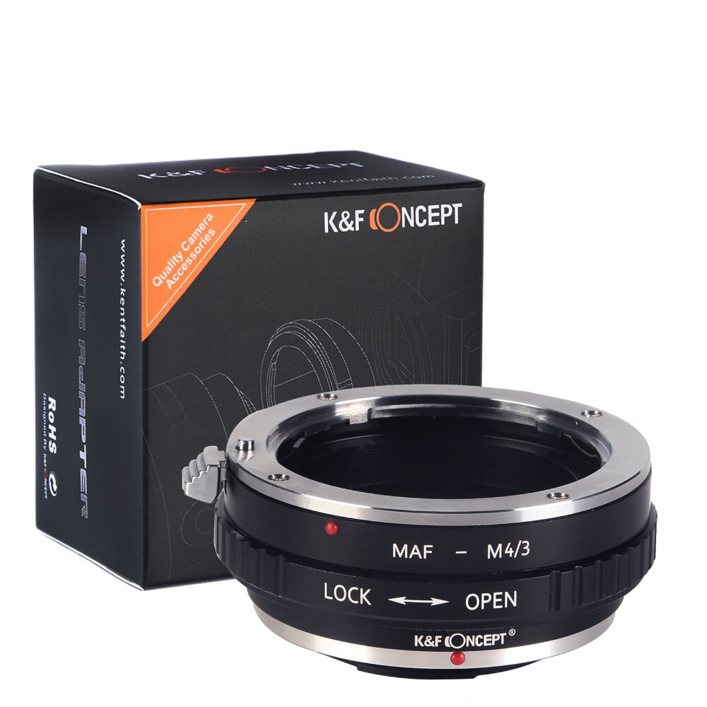 K &amp; F Concept AF-M4/3 Lens Adapter Ring Voor Sony Een Af Alpha Minolta Ma Lens Naar Micro 4/3 Four Thirds M4/3 Camera AF-M4/3