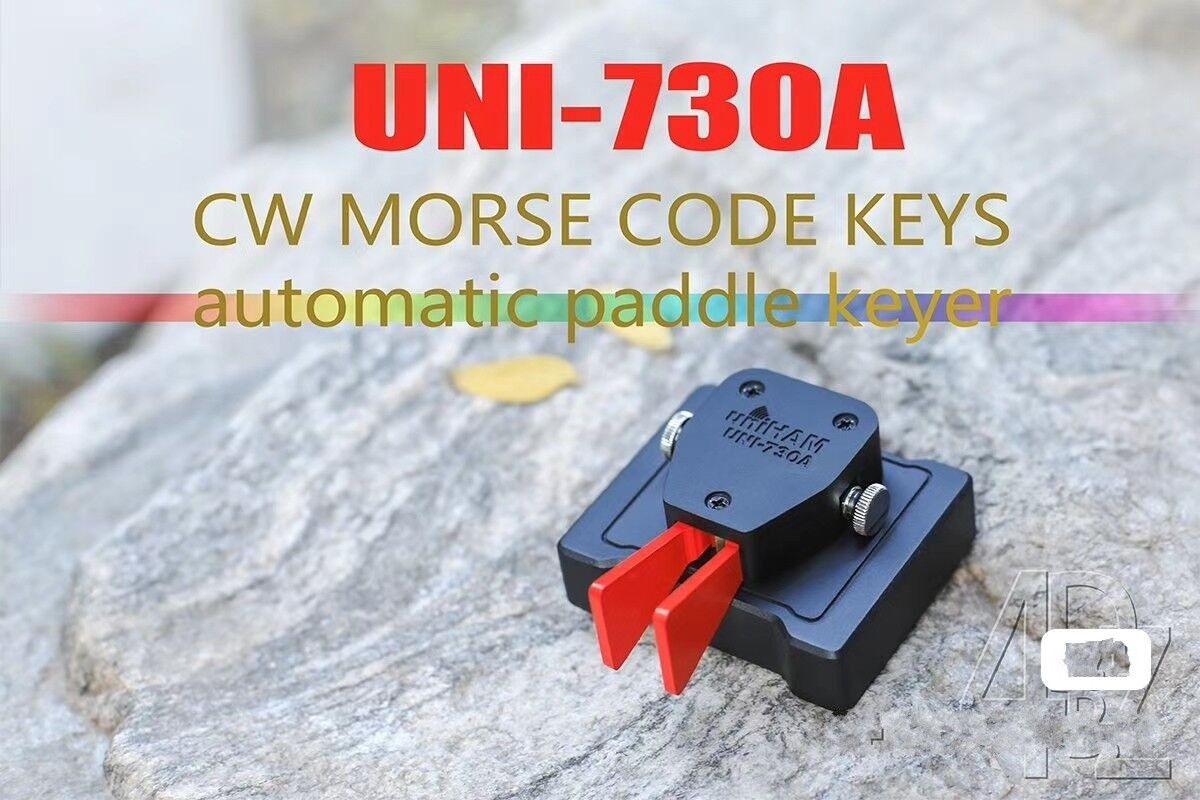 UNI -730A Automatic Paddle Key Keyer CW Morse Code for Amateur HAM RADIO YAESU FT-817 818 818D 705