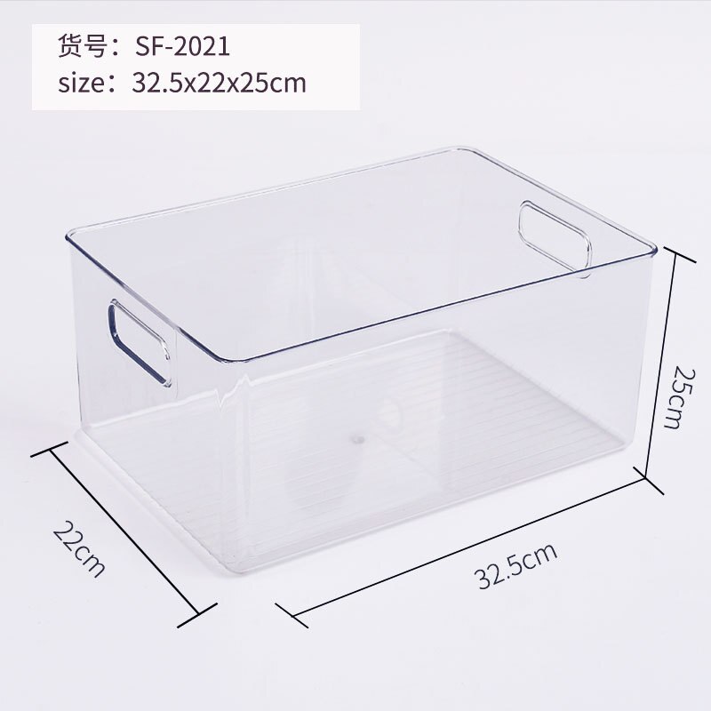 Användbar förvaring insamlingslåda korg kök kylskåp frukt arrangör ställ verktygslåda samla container cocina: N