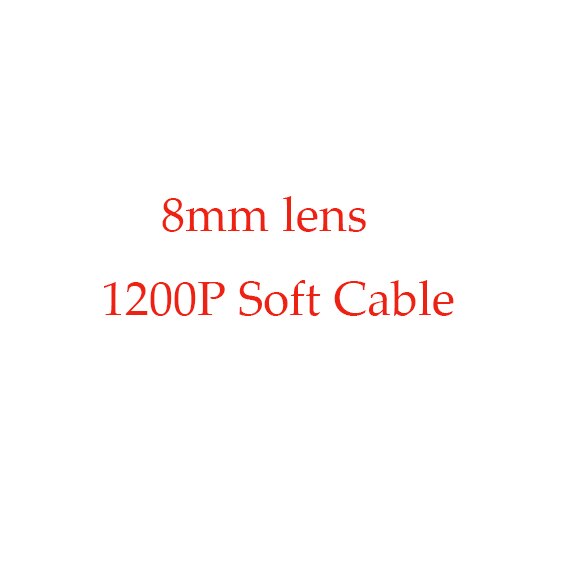 Android Endoscope Camera 8mm Lens Semi Rigid Wire USB/Type-C Android Phone Windows PC Endoscope Borescope Waterproof Inspection: 1m / 8mm 1200 soft cable