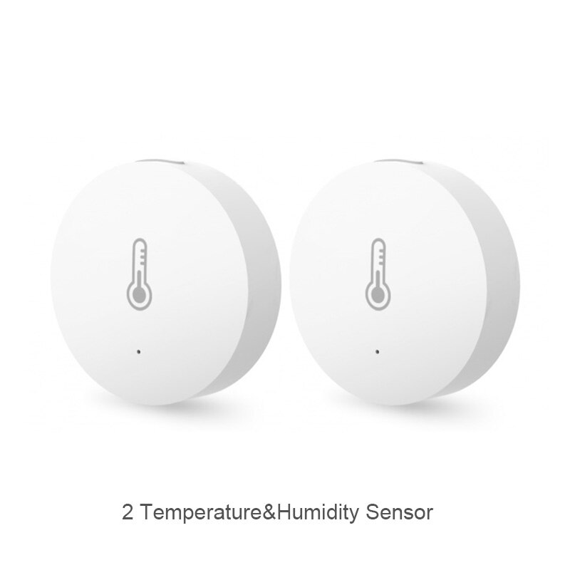 Original Xiaomi Smart Home Gateway Multi-functional Upgraded Smart Temperature and Humidity Sensor WiFi Remote Control by Mi APP: 2 Temperature sensor