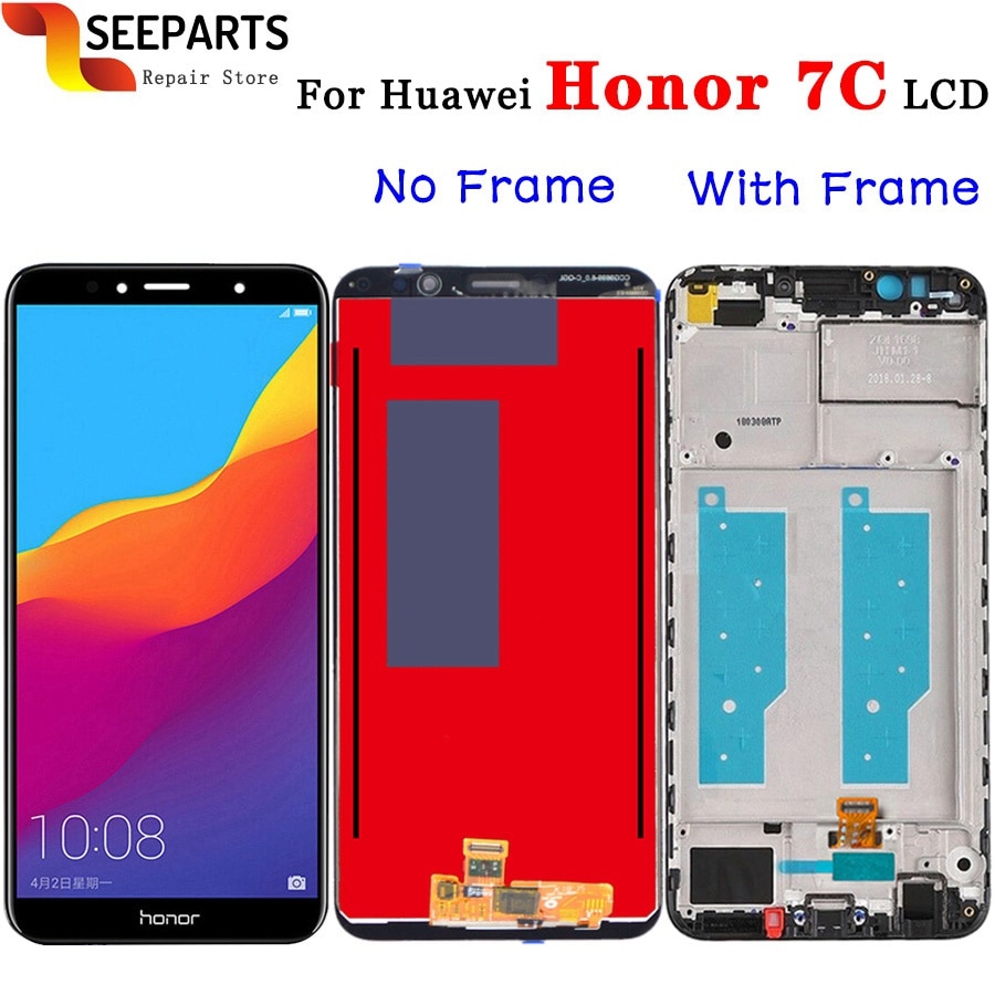 Original LCD Huawei Honor 7C Pro LCD écran tactile numériseur LND L29 L22 AL30 TL40 pour Huawei Honor 7C LCD avec cadre