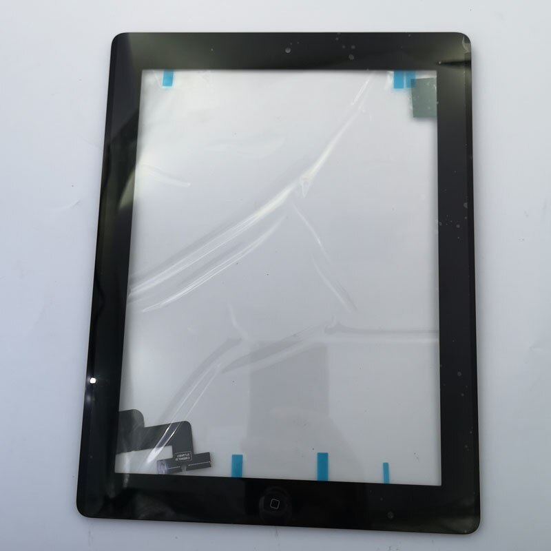 9.7 "Voor Ipad 2 Outer Glas IPad2 Screen Touch A1395 Digizer A1396 A1397 Touch Digitizer Sensor Met/Zonder sleutel: Black With Key