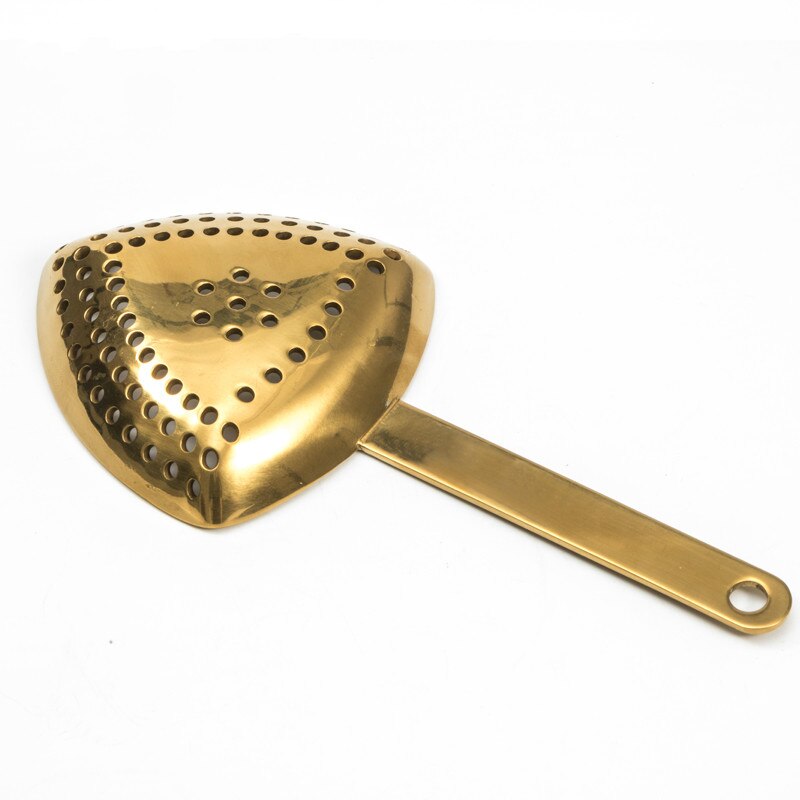 Triangulation Metal Filter Bar Set Strainer Triangle Filter Spoon Filter Compartment Ice Separator Missing Net Strainer