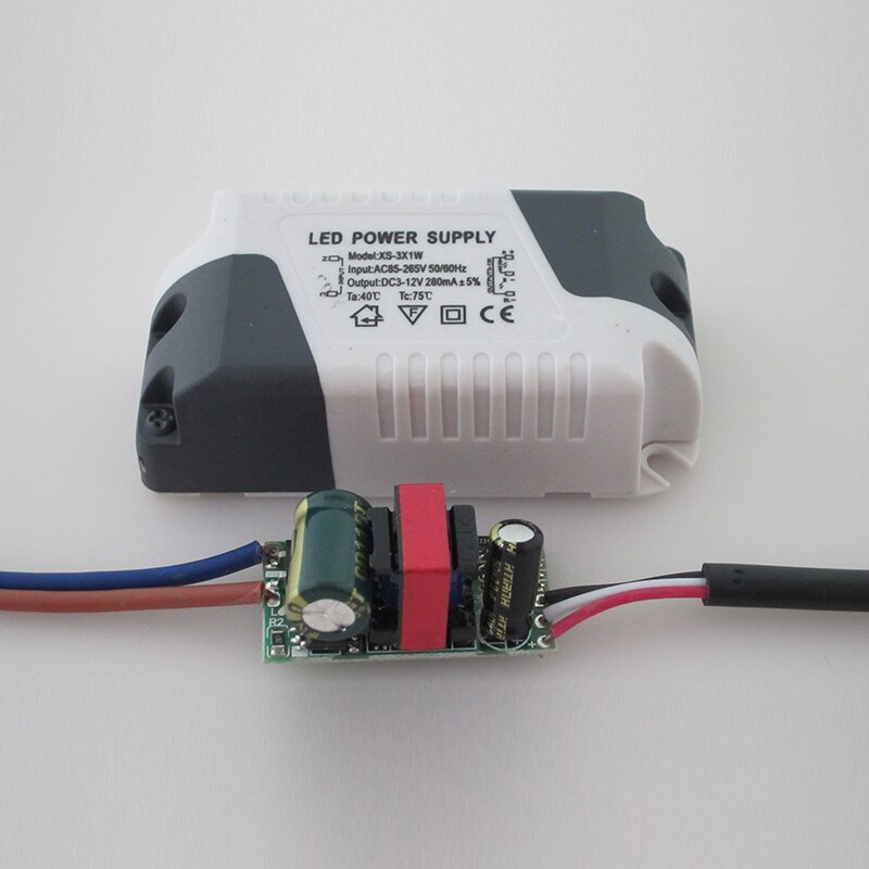 Led drivrutin  ac 110v 220v till  dc 12v 24v belysning transformator led panel lampa strömförsörjningsenhet adapter 3w 4-7w 8-12w 13-18w 18-24w