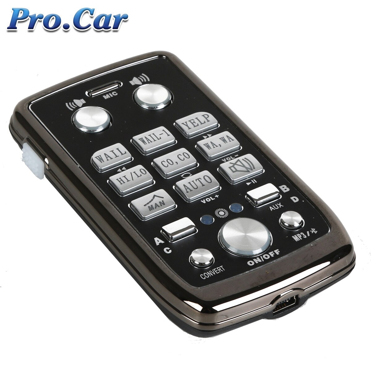 Police Siren Car MIC Speaker System 18 Sound Loud for Car Warning Alarm Police Fire Siren Horn,car amplifier Bluetooth Function