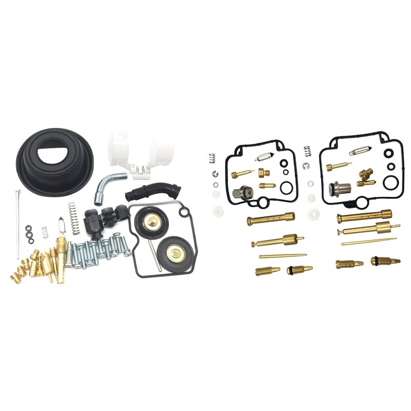 2 Pack Carburetor Carb Rebuild Kit for Suzuki Gs500E Bmw F650 with ​Carburetor Repair Kit for Kawasaki Vulcan 95-06: Default Title