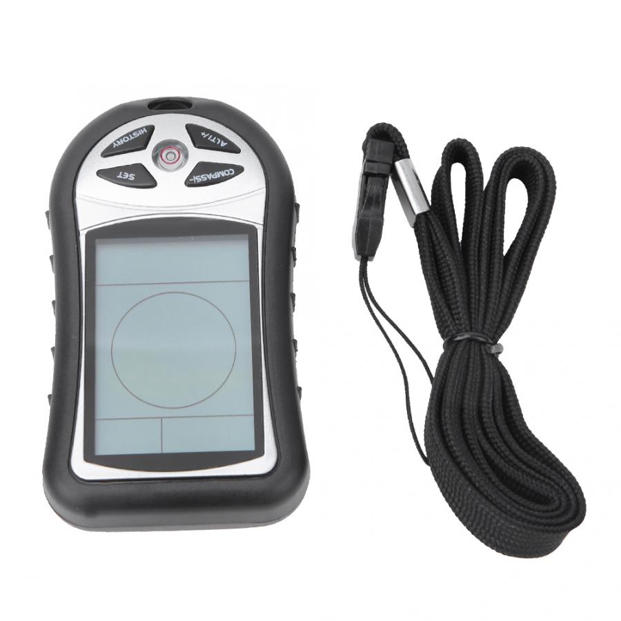 8 in 1 Handheld Altitude Gauge Thermometer Electronic Navigation GPS Compass Barometer Camping Hiking Navigation Compass