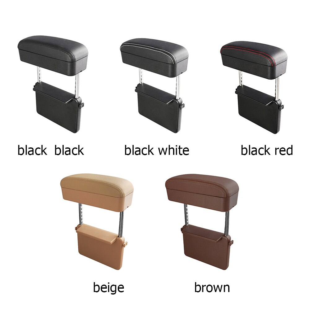 Universal bil armlen boks albuestøtte justerbar bil midtkonsoll armlen bil styling auto sete gap organisator armlen boks