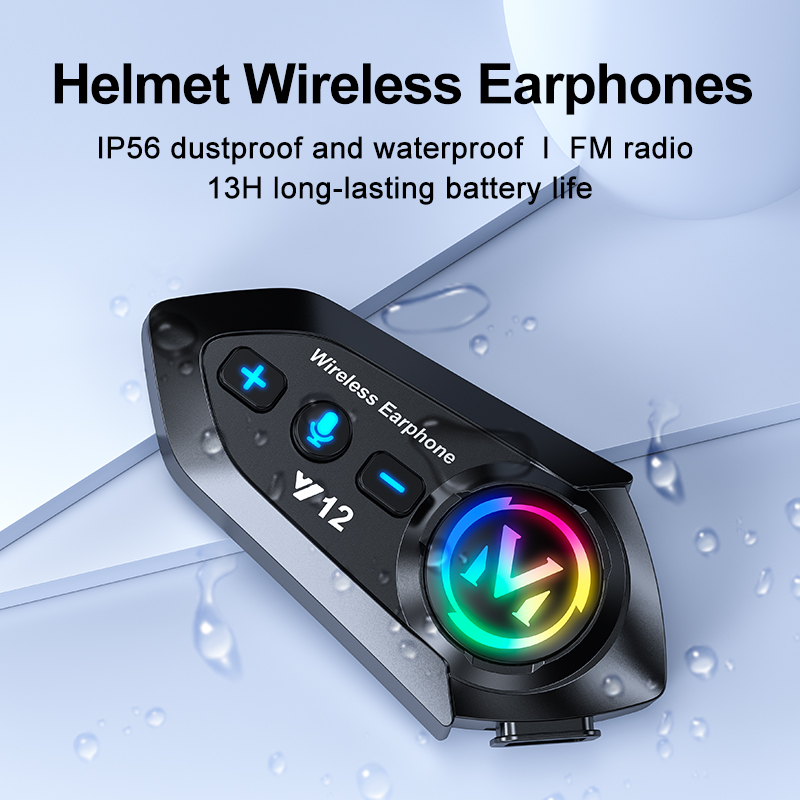 Casco Auriculares Bluetooth Radio Fm Altavoz Estéreo Alta Definición Sonido 3D Ipx6 Impermeable Luz Rgb Bt5.4 Respuesta Automática