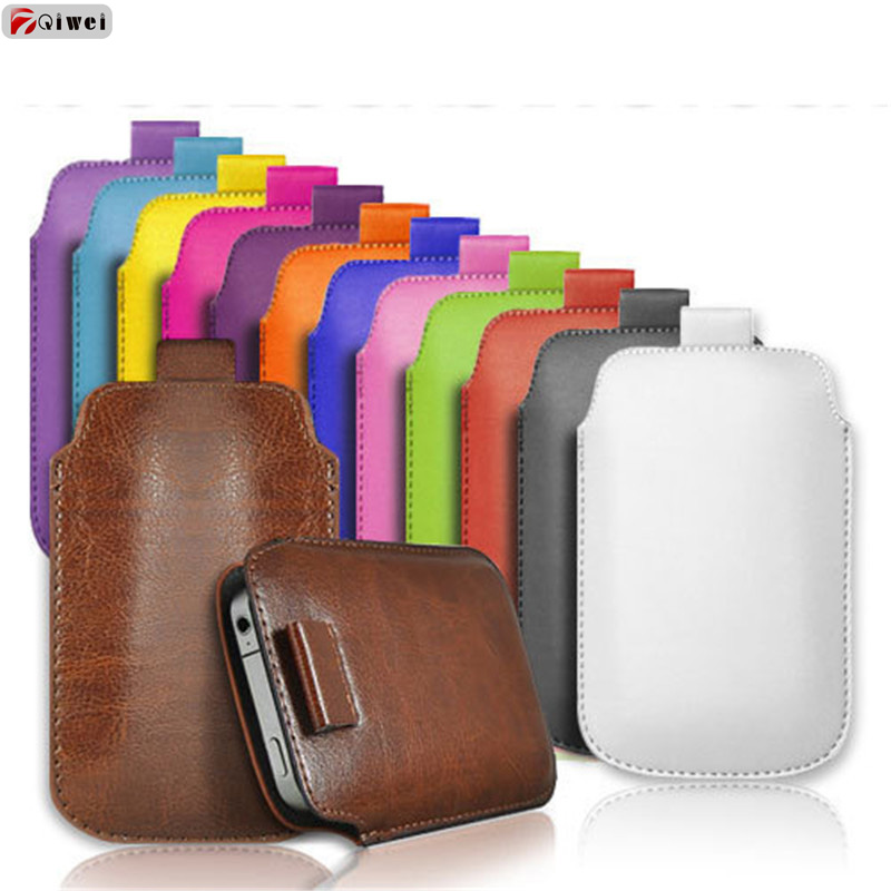 Voor Huawei Honor 8X Case Pocket Touw Holster Pull Tab Sleeve Pouch Case Cover Voor Huawei Honor 8X8 X Leather Capa Honor X8 Case