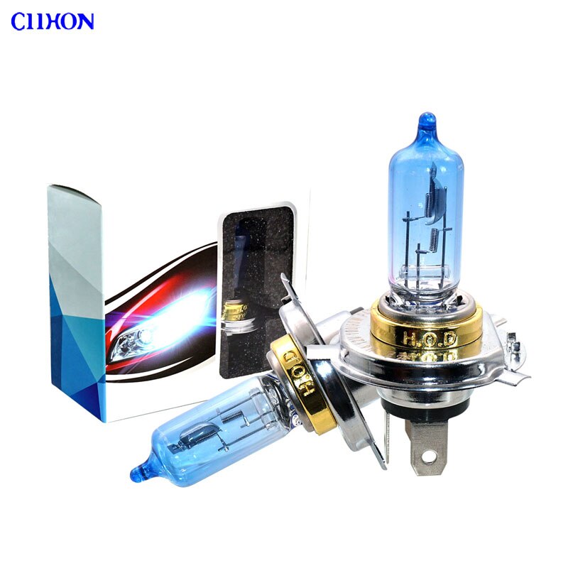 Ciihon-faro delantero de xenón para coche, bombilla de luz de costado, para Renault Clio MK2 1,2 98-04 Hatchback H4 501 55W 100W