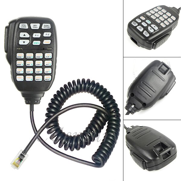 Portatile 8 Spille Microfono Mic PTT DTMF HM-133 Per ICOM Mobile Radio ID-800H ID-880H IC-2200H IC-V8000 IC-2720H IC-2725E Nuovo