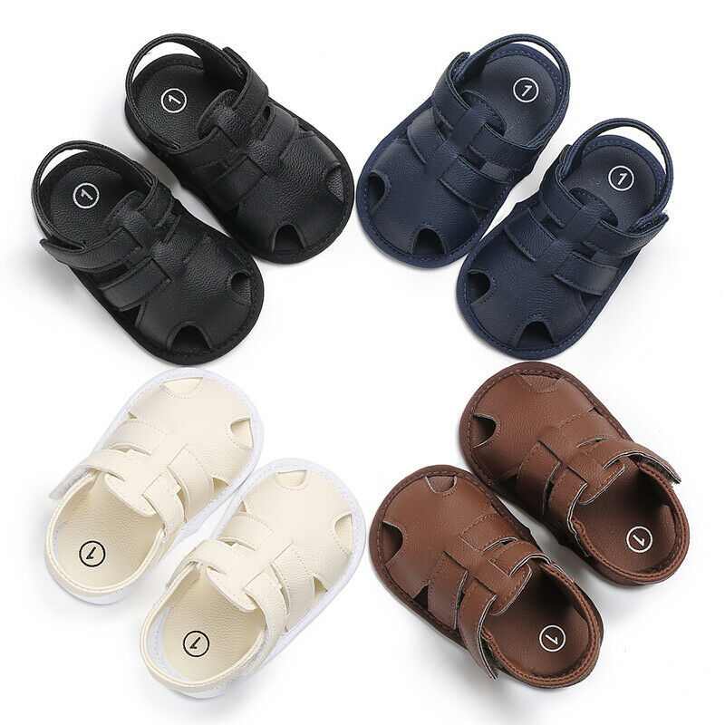 Baby Jongen Meisje Sandalen Slippers Peuter Kids Nursery School Maten 11-13 Zomer