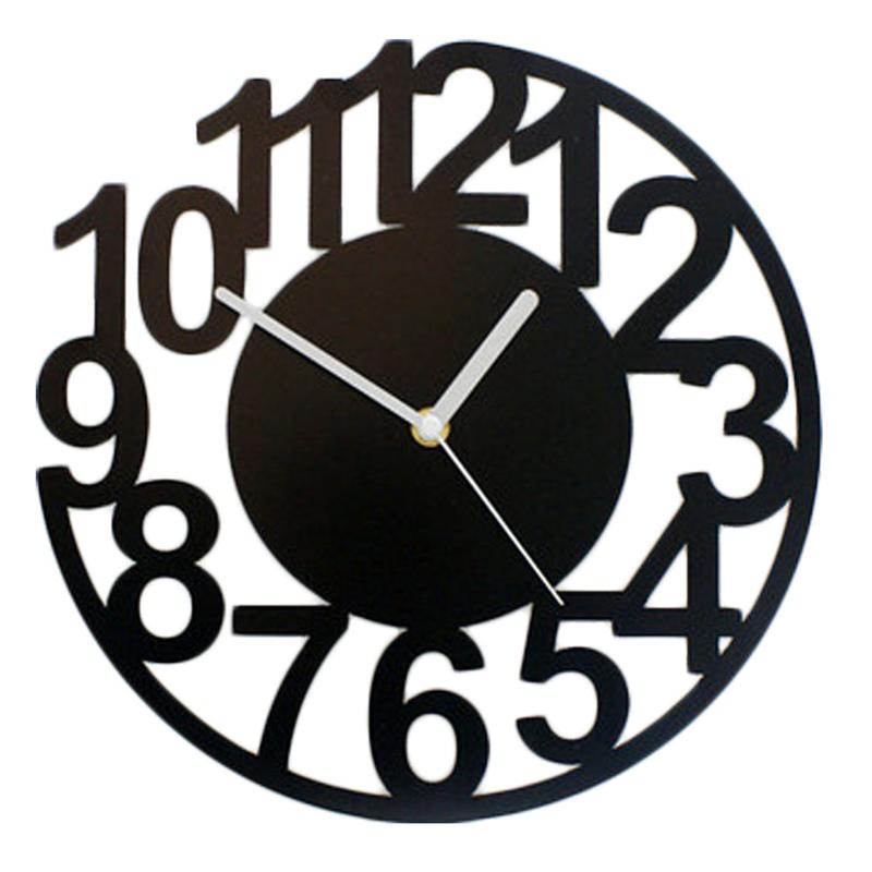 Hanging Clock Chic Mute Wall Clock Wall Hanging Clock Hanging Clock for Home Room Wall