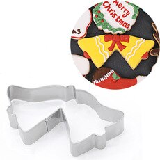 Jul pepparkakshus kakskärare set pepparkakor sugarcraft fräs kexform jul bakning konditorivaror: Choklad