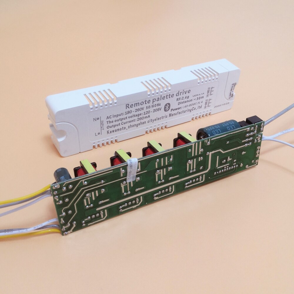Transformateur d&#39;éclairage Intelligent, pilote à distance LED 2.4G, application de contrôle, commande à distance de palette, bloc LED X4 (20-40W)X4 (40-60W)X4, 2.4G