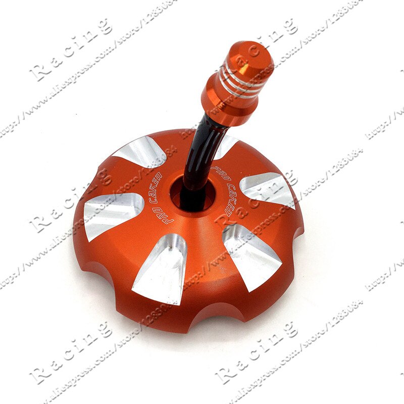 Brændstoftank hætte billet aluminium gas benzin dæksel passer til ktm sx / sx -f85/125/150/250/350/450 13-16 orange: Default Title