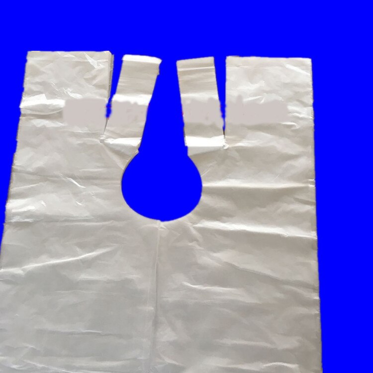 100pcs/set salon Cleaning Plastic Aprons Disposable Apron Transparent Hairdressing cape disposable cloth Barber hair salon tool