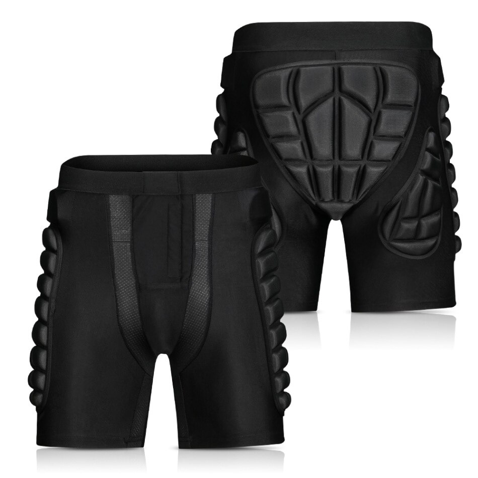 Protective Gear Hip Padded Shorts Armor Hip Protection Shorts Pad for Snowboarding Skating Skiing Riding Sport Protective Pad: XL