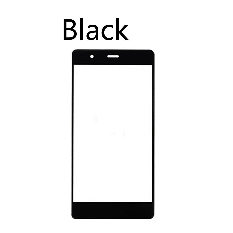Pantalla táctil de repuesto para Huawei P9 de 5,2 ", Panel de pantalla táctil para P9 EVA-L09, EVA-L19 EVA-L29, cristal frontal LCD, lente de pantalla exterior: Black-No tool